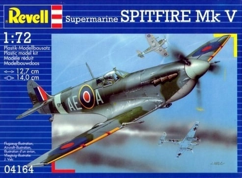 Plastikowy model samolotu SPITFIRE Mk Vb