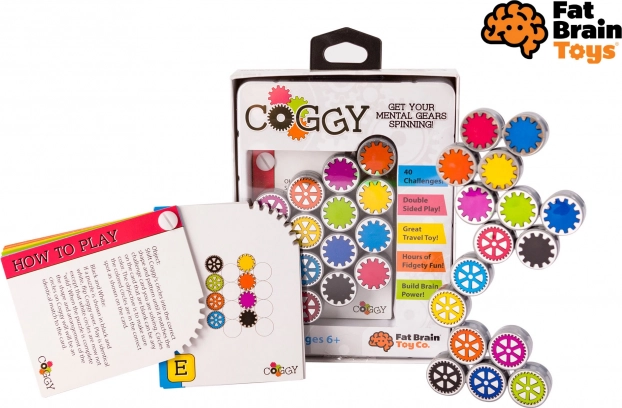 Łamigłówka FAT BRAIN Coggy – podróżna układanka z 16 elementami