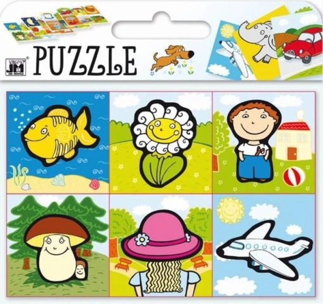 Puzzle dla dzieci Gdzie co pasuje? Jiri Models