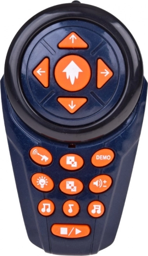 Zdalne sterowanie z muzyką, światłami i trybem demo