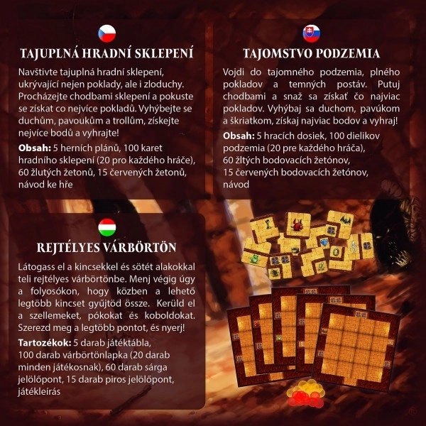 Tajemnicze zamkowe lochy gra