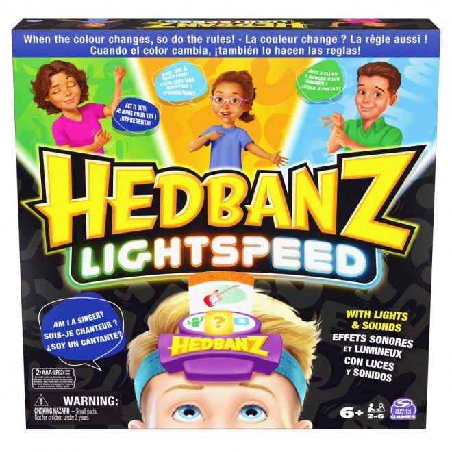 Gra towarzyska Hedbanz lightspeed