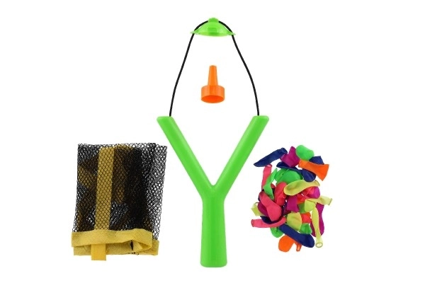 Proca z balonami wodnymi 36szt. plastik 14x19cm 2 kolory w woreczku