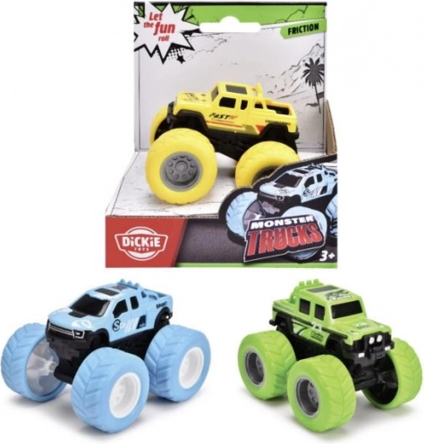 Monster truck 8,5 cm na napęd cierny (pociągowy)
