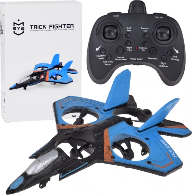 Quadcopter na zdalne sterowanie z diodami LED