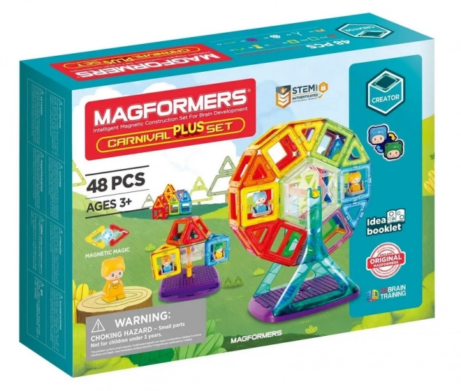 MAGFORMERS Karnawał PLUS 48 elementów