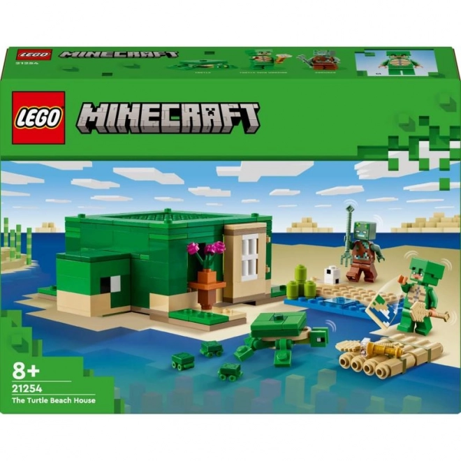Minecraft Domek Żółwi na Plaży