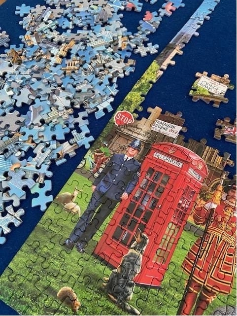 Puzzle Londynu 1000 elementów