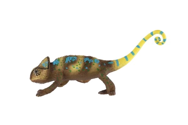 Kameleon jemeński zoosztuczne tworzywo 18cm w woreczku