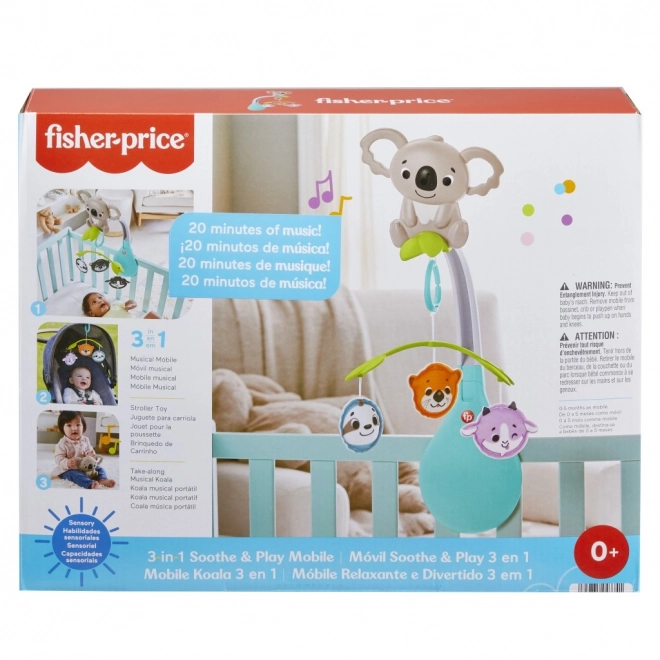 Karuzela nad łóżeczko Koala Fisher Price