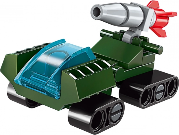 Qman Squads Extreme 3w1 minikoparka/czołg klocki 25 elementów