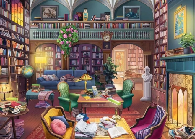 Ravensburger puzzle Wymarzona biblioteka XXL 500 elementów