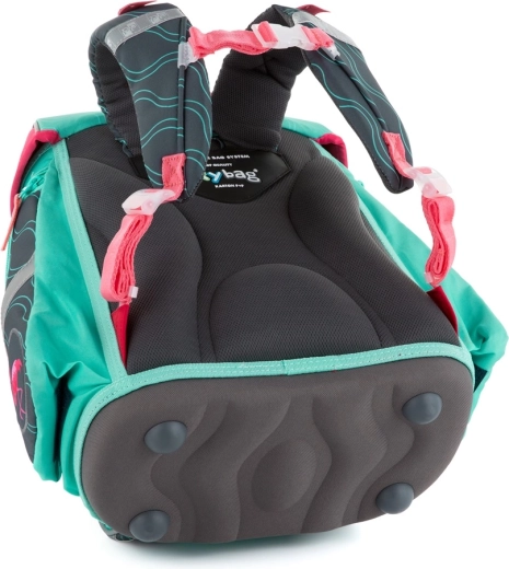 Ergonomicznie profilowane plecy i wygodne szelki