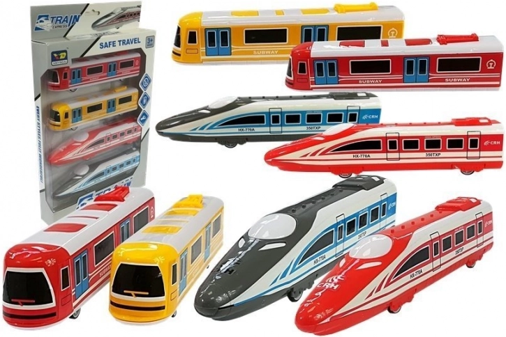 zestaw wagonów i lokomotyw Pendolino – różne rodzaje