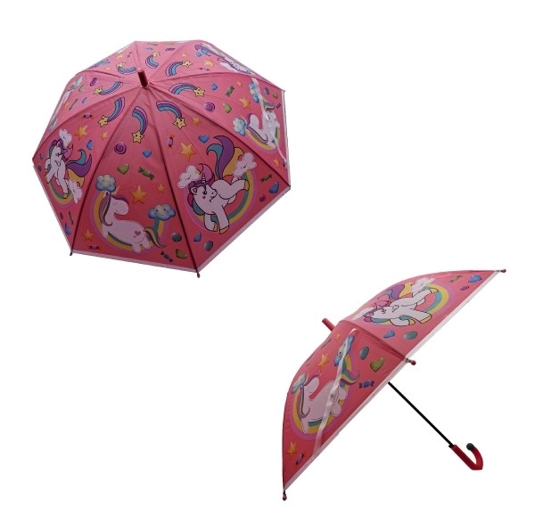 Parasol automatyczny Jednorożec dla dzieci