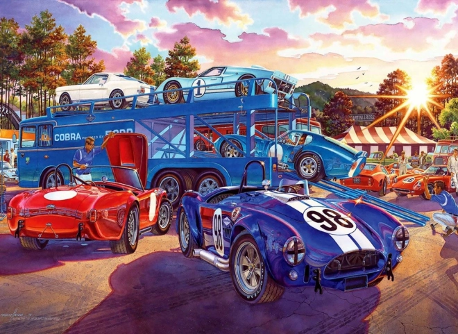 Puzzle Závodníci 260 dielków