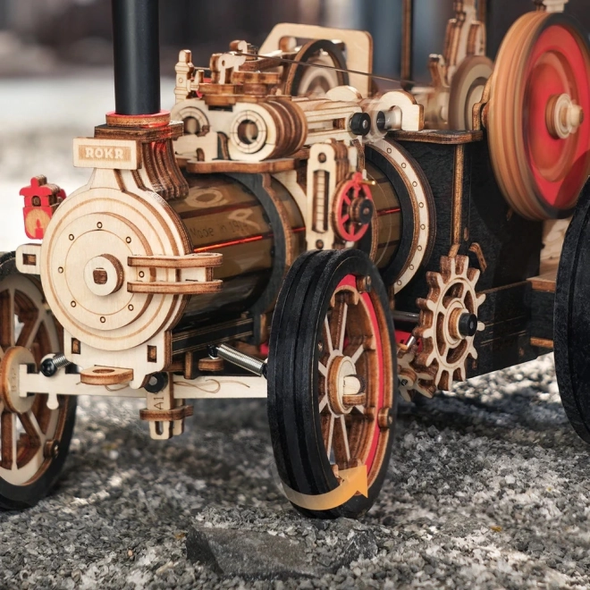 RoboTime 3D mechaniczna układanka Maszyna parowa