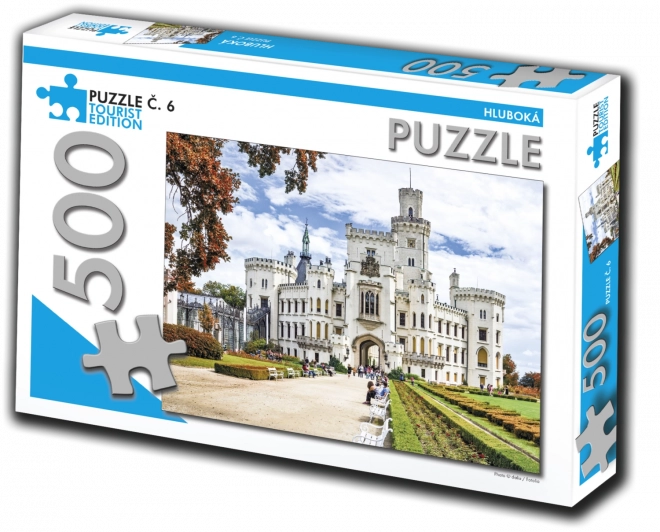 Puzzle Hluboká – edycja turystyczna, 500 elementów