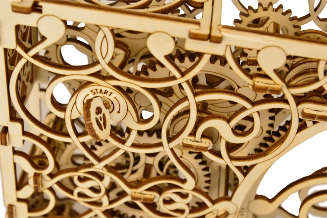 Mechaniczny obraz - drewniane 3D puzzle