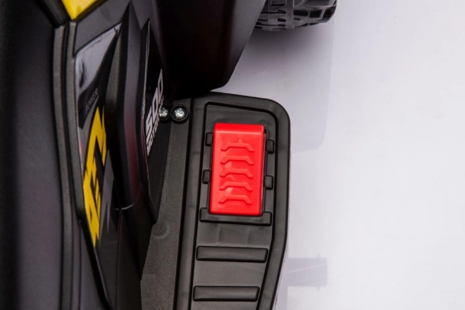Dziecięca czterokołowiec na baterie GTS1155 - żółta