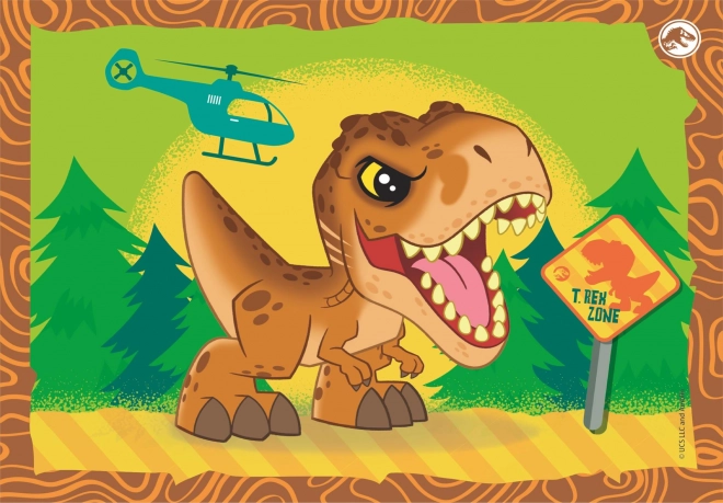 Puzzle Jurassic World 4v1 Clementoni