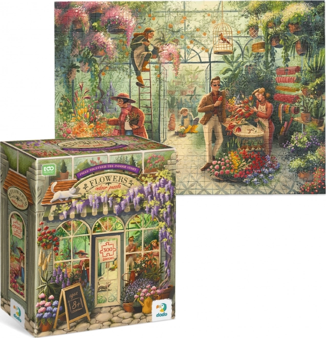 DODO Puzzle Kwiaciarnia 300 elementów