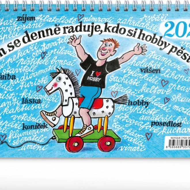 Kalendarz biurkowy Nasze hobby 2026