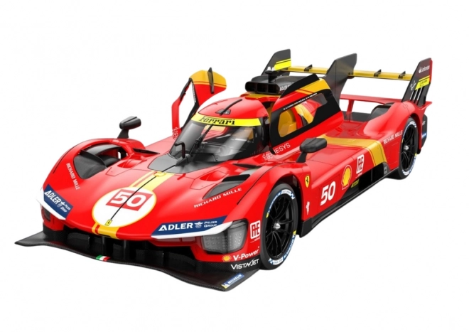 R/C 1:24 Sportowy samochód sterowany Ferrari 499P Czerwony