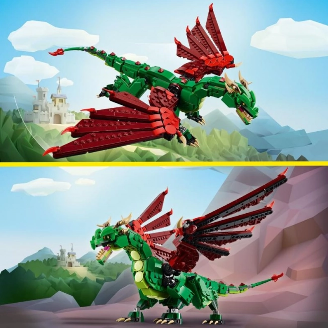 Lego Creator średniowieczny smok
