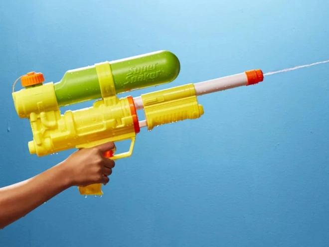 Super pistolet wodny dla dzieci żółty