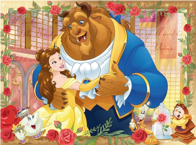 RAVENSBURGER Puzzle Piękna i Bestia XXL 100 elementów