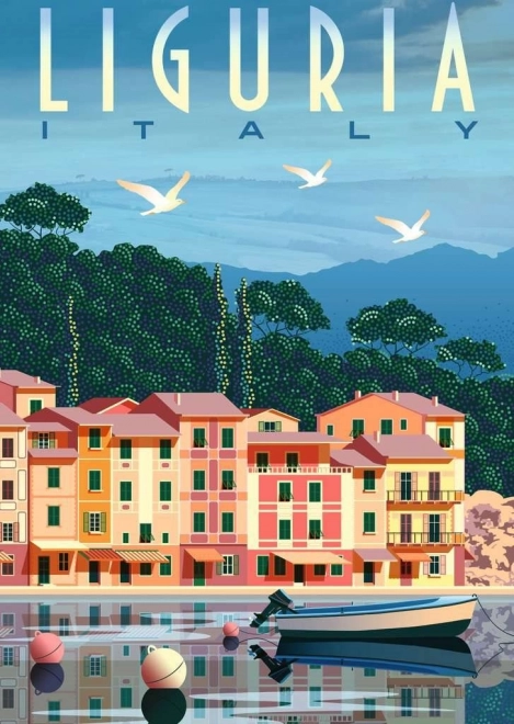 Ravensburger puzzle Pocztówka z Ligurii 1000 elementów