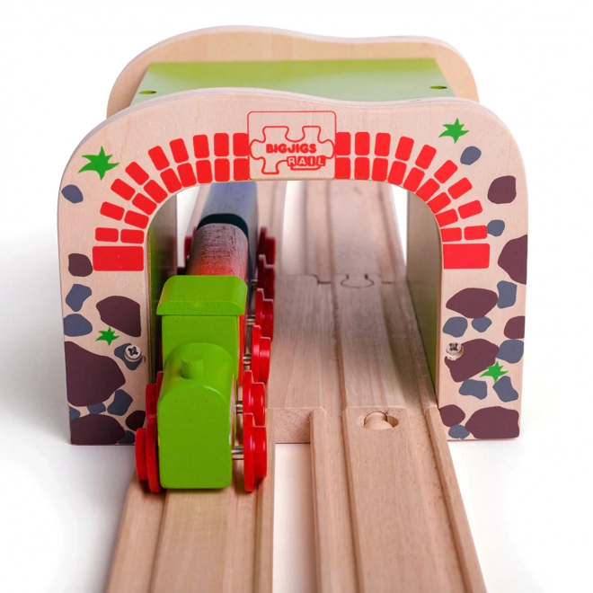 Bigjigs Rail Podwójny tunel kolejowy