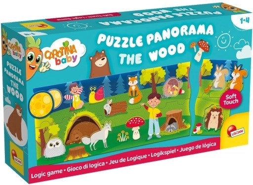 Panoramiczne Duże Puzzle Las Carotina Baby