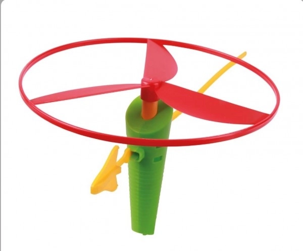 Wyrzutnia wirników 20cm+starter plastikowy w woreczku 3+
