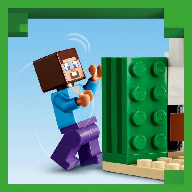 Minecraftowe Klocki 21251 Pustynna Wyprawa Steve'a