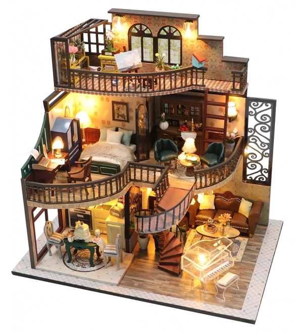 Dziewięć miniaturowych domków Pawilon budowli snów