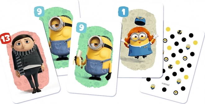 Dziecięca gra karciana Czarny Piotruś Minionki