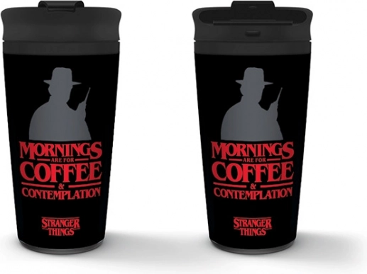 Nierdziany kubek turystyczny STRANGER THINGS 450 ml