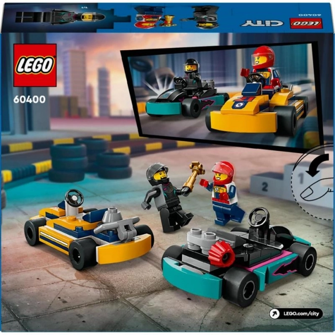 LEGO® City 60400 Gokarty z kierowcami