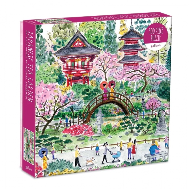 Puzzle Japoński Ogród Herbaciany - 300 elementów