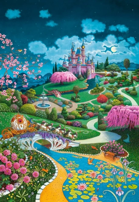 Puzzle Zamek Kopciuszka 1000 elementów