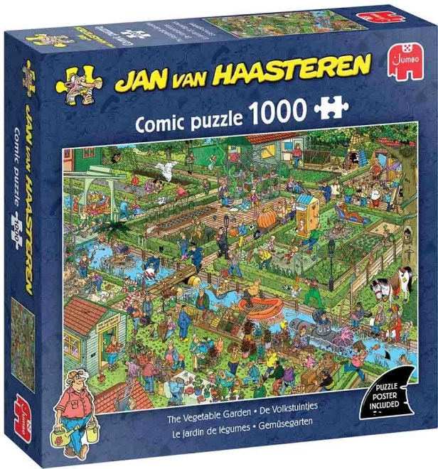 Puzzle JUMBO Ogrod warzywny 1000 elementów