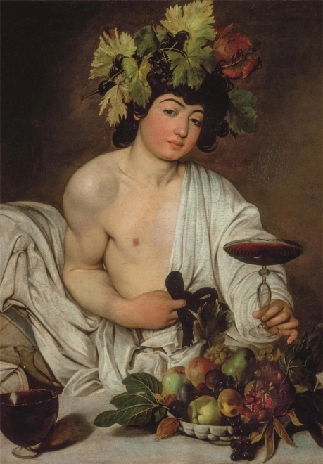 Puzzle 1000 elementów Museum Caravaggio Bachus