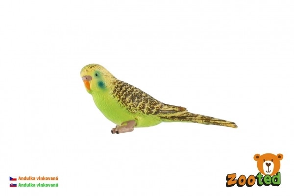 Papużka falista zooted plastik 9cm w woreczku