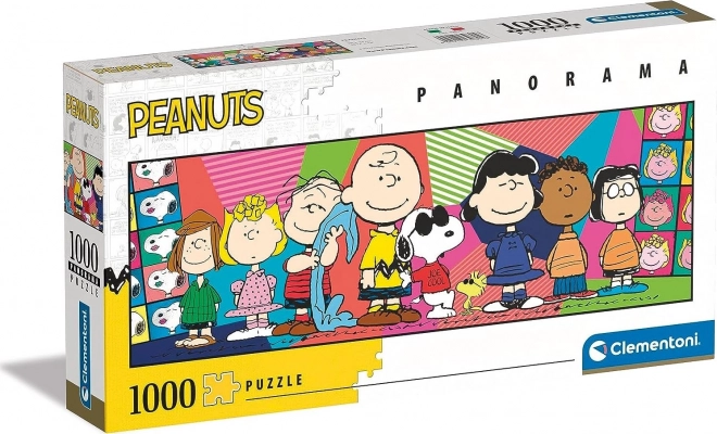 Puzzle 1000 elementów Panorama Peanuts