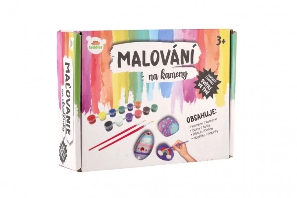 Malowanie na kamieniach świecących w ciemności