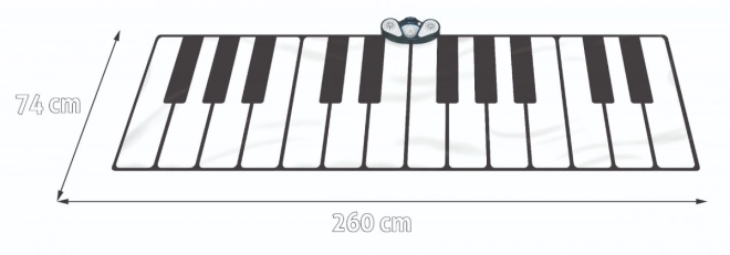 Duża muzyczna mata Super Keyboard