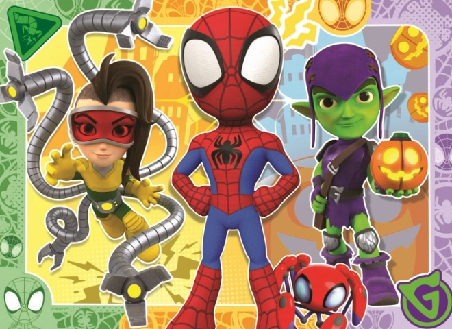 Puzzle Ravensburger Spidey i jego przyjaciele 4x42 elementy
