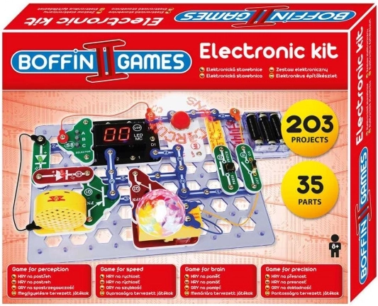 Elektroniczna zestaw konstrukcyjny BOFFIN II Gry
